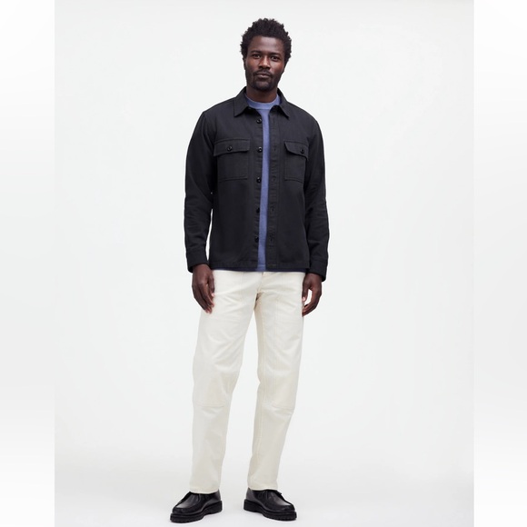 Madewell Garment-Dyed Straight-Hem Work Shirt - Picture 2 of 10